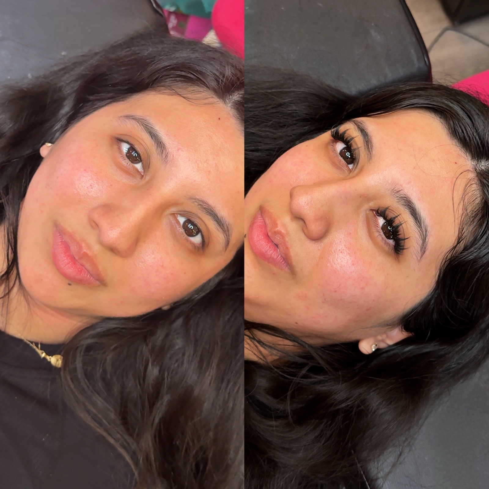 Before and after: a natural hybrid set